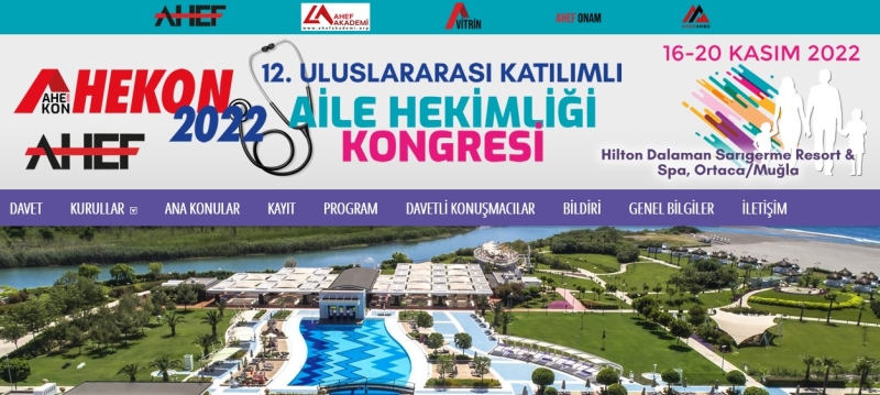 AHEKON 2022 Başlıyor
